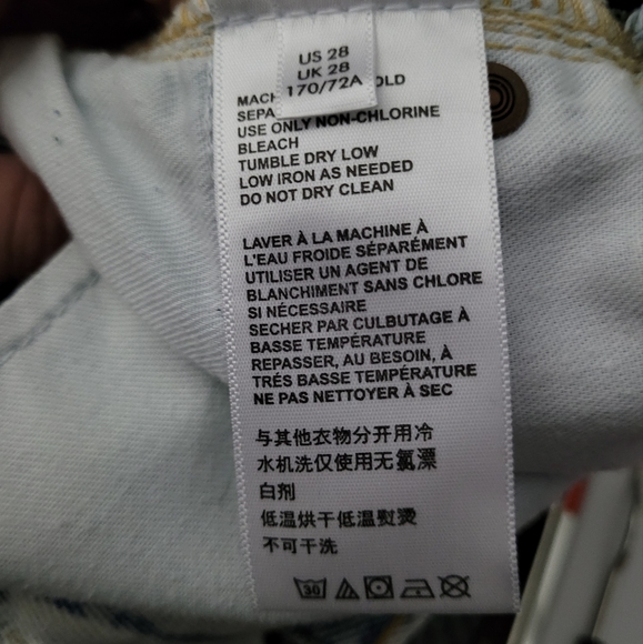 BDG | slim straight high rise bleach wash jeans - Picture 7 of 8